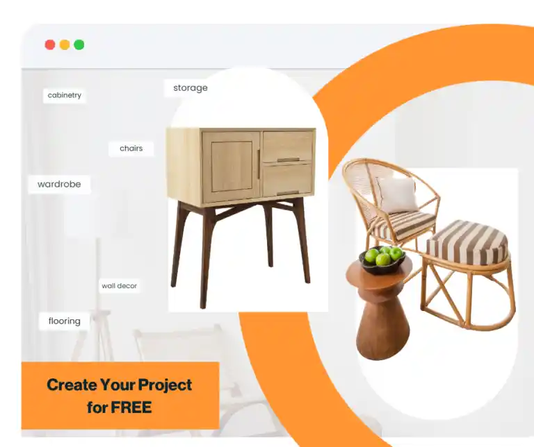 Designers - Create your project for FREE in Furniture and Decor category