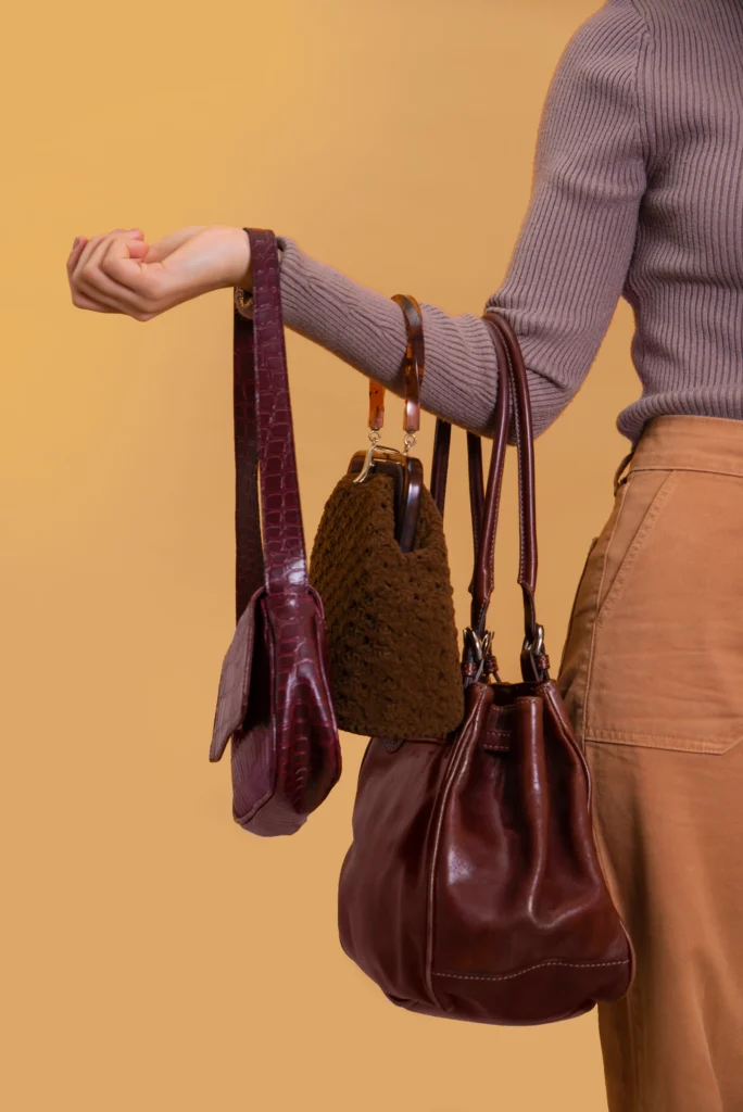 classic leather purse