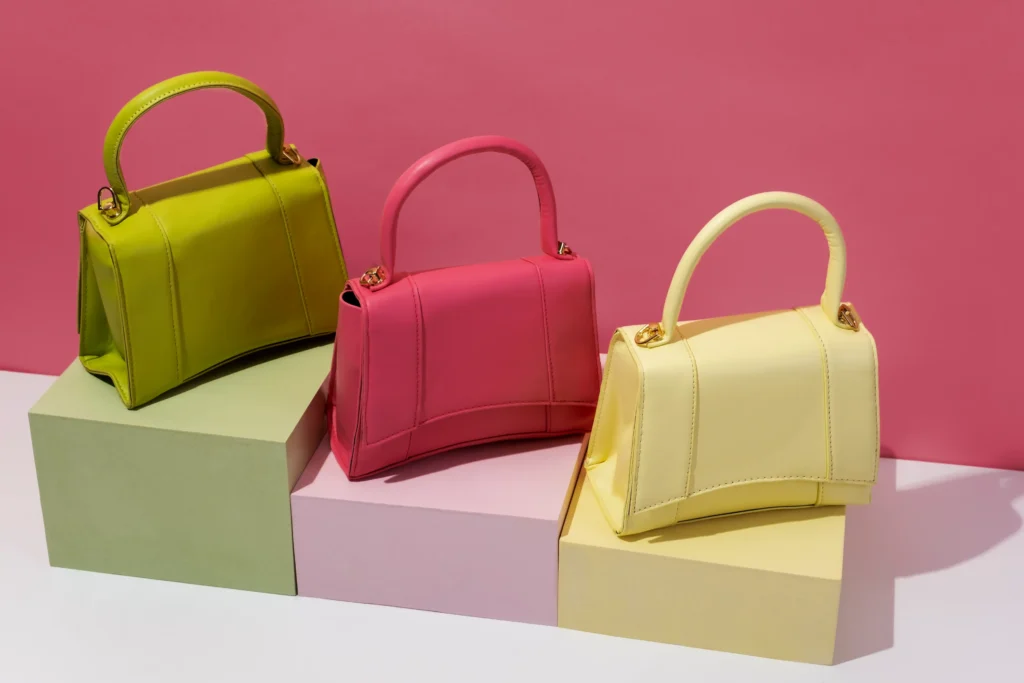 coloured bags