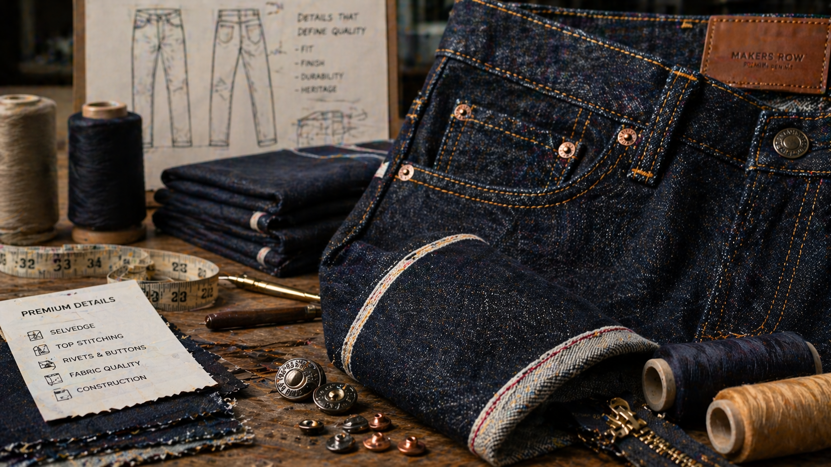 premium denim design