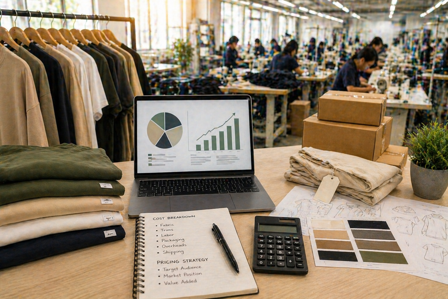 clothing profit margin