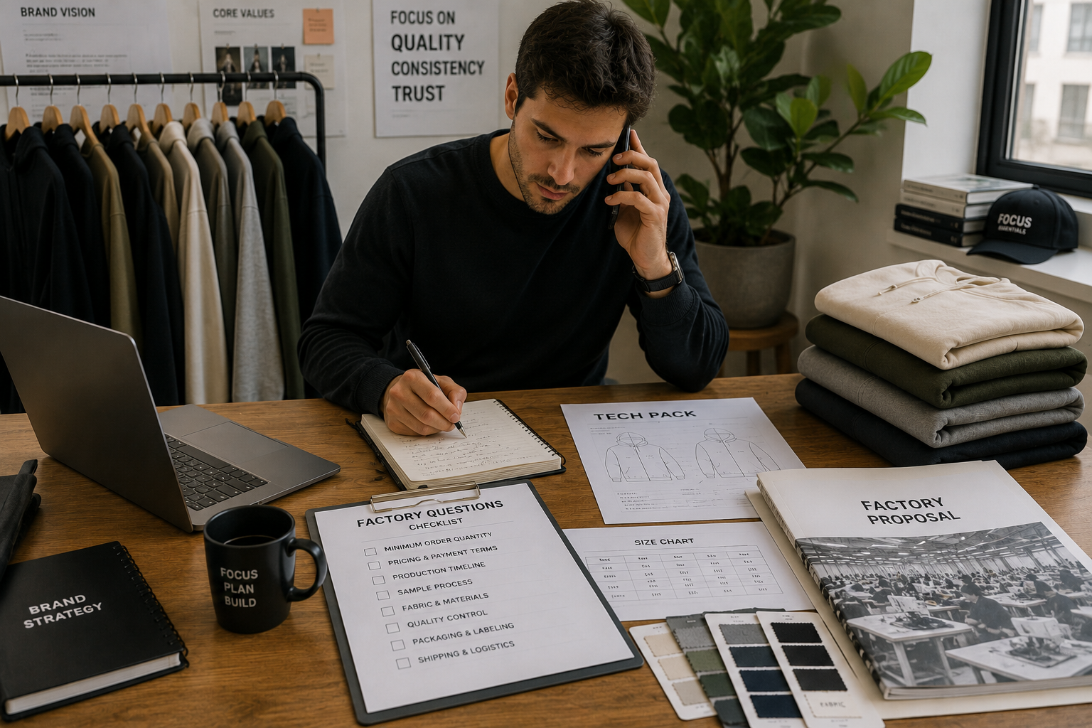 factory questions clothing manufacturing