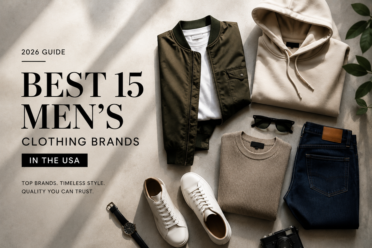 best men's clothing brands USA 2026