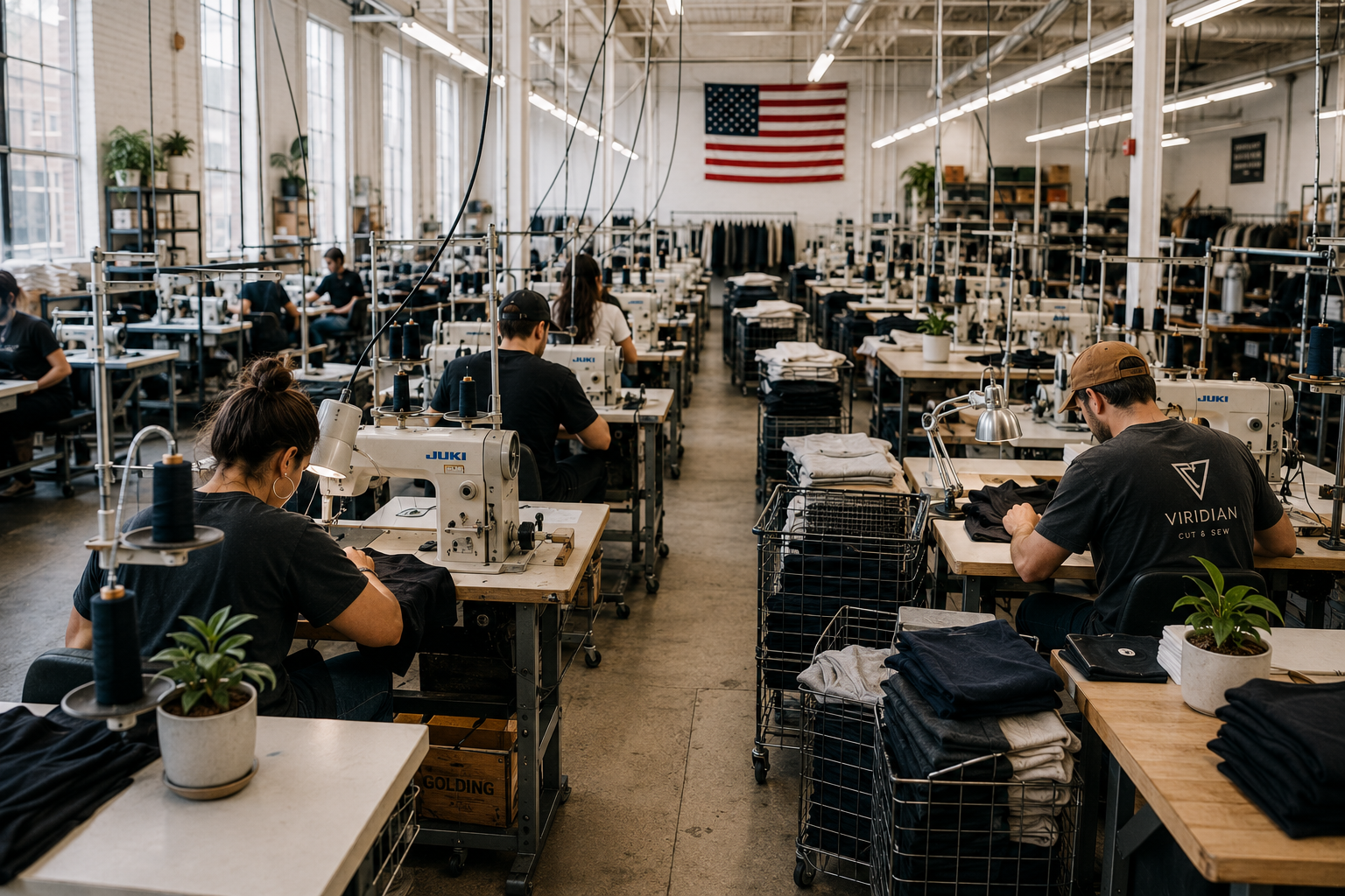 best small batch clothing manufacturers USA