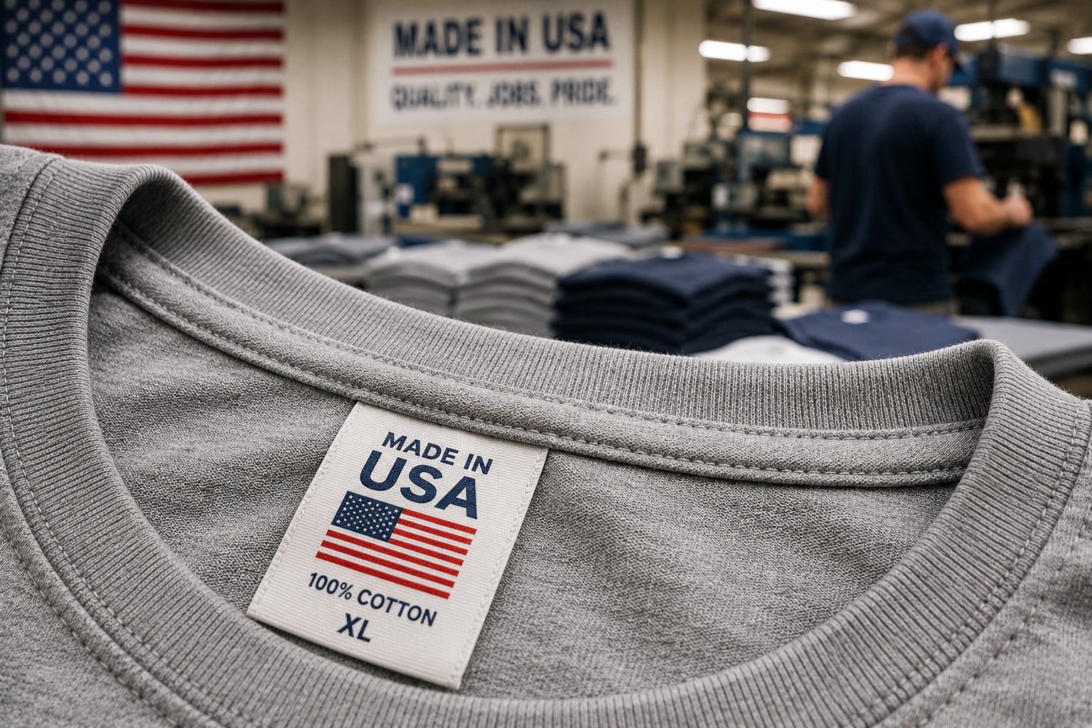 t shirt factory USA