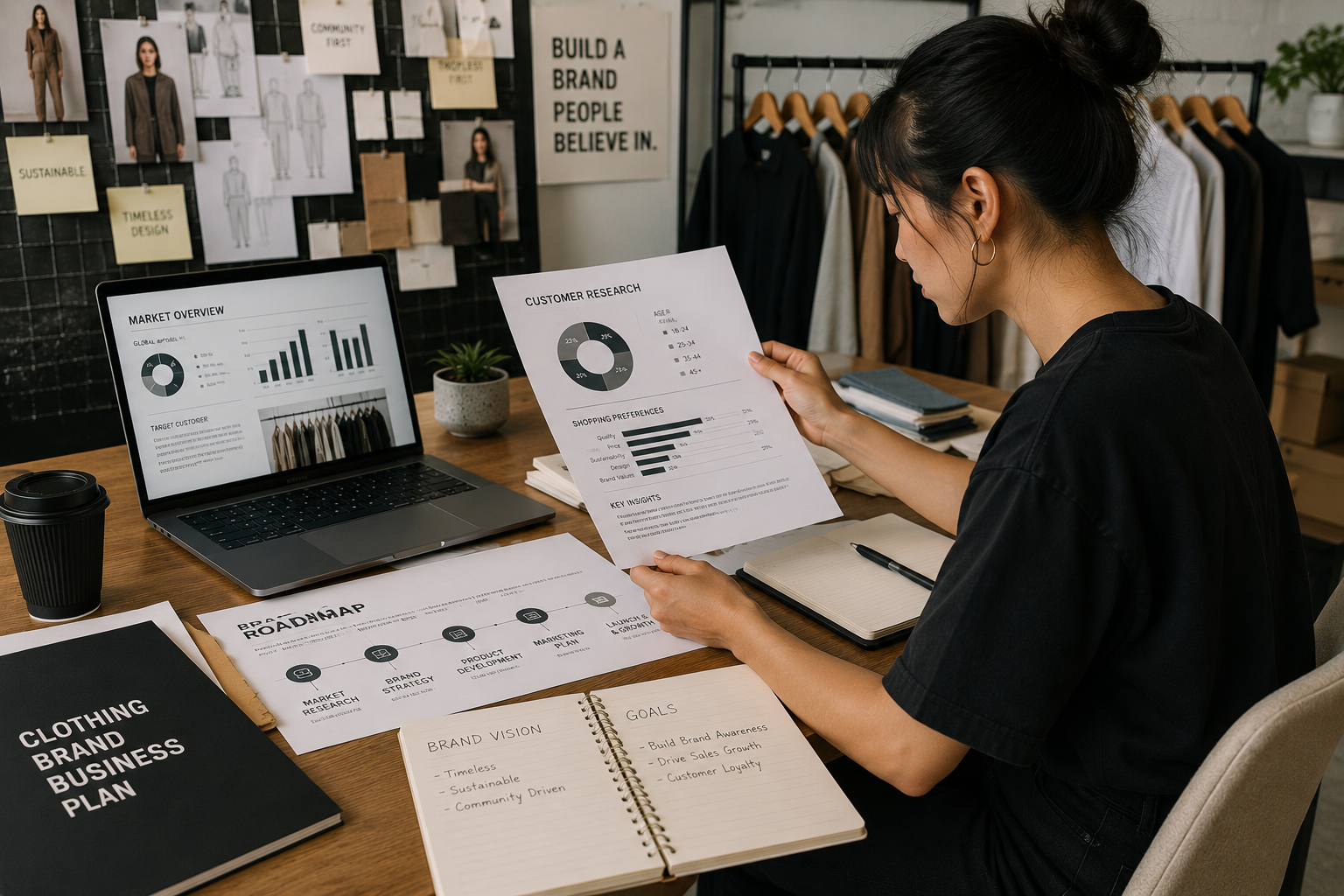 clothing brand market research 