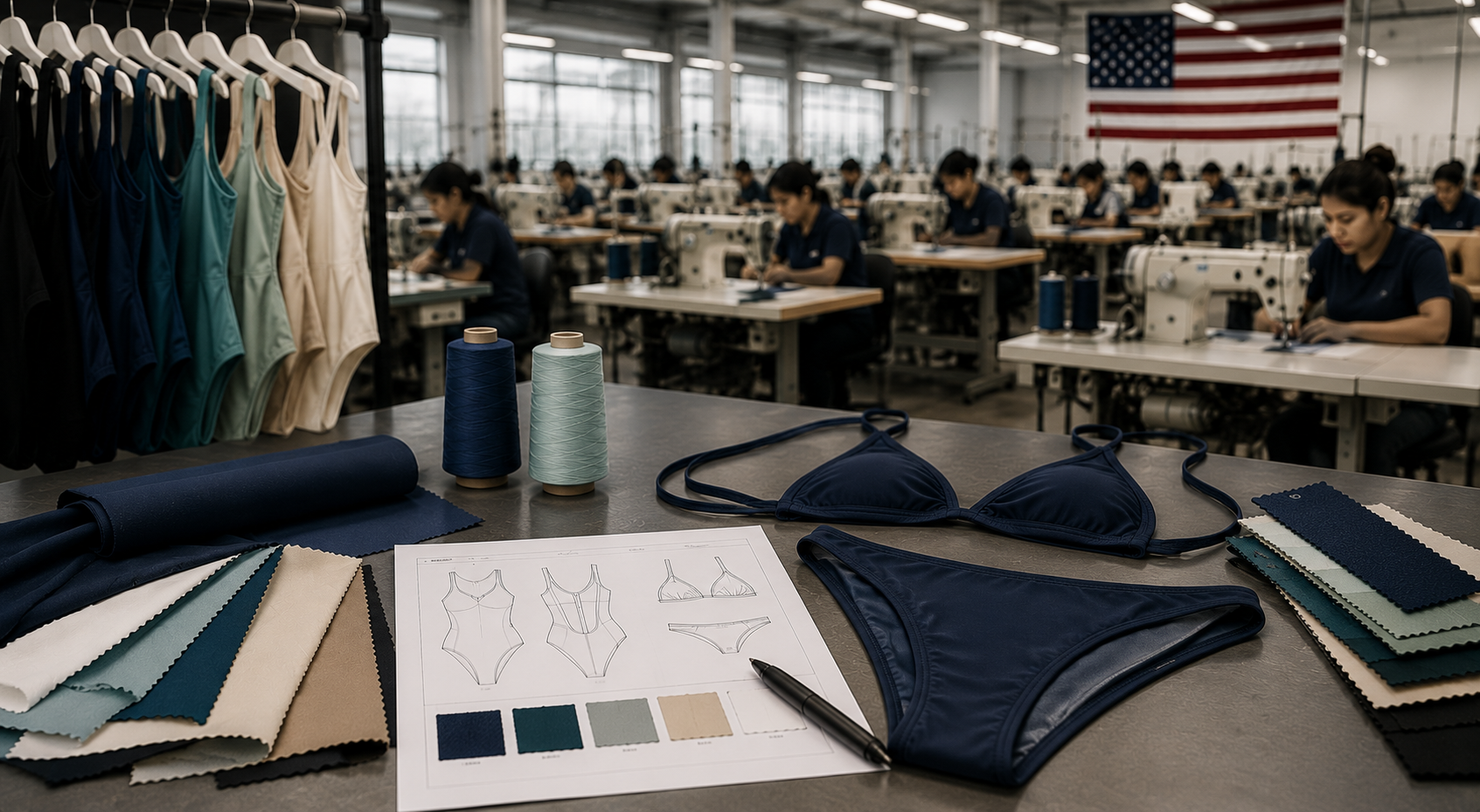 swimwear manufacturers USA 