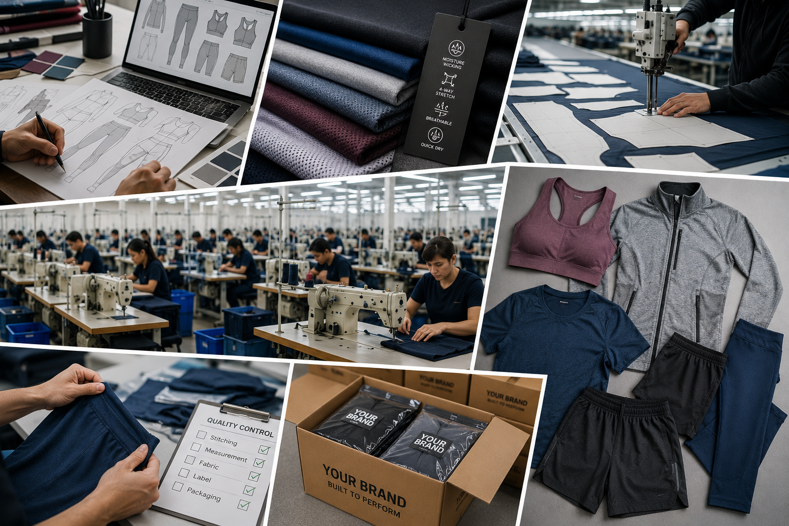 how to choose a sportswear clothing manufacturer