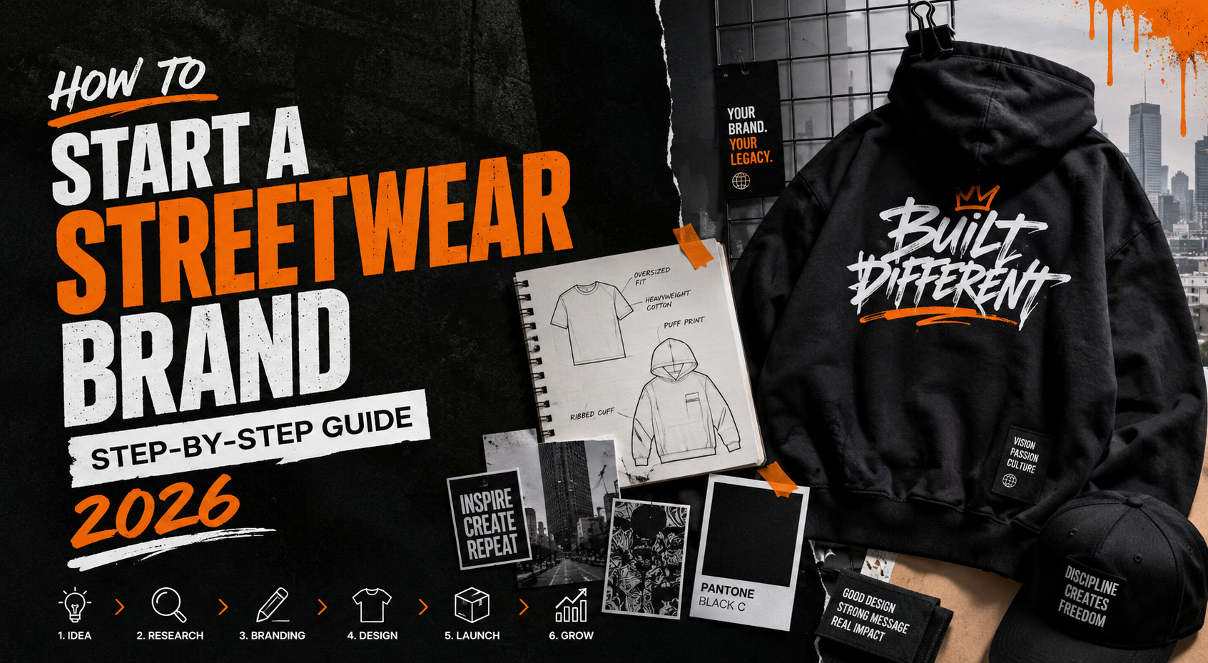 how to start a streetwear brand USA