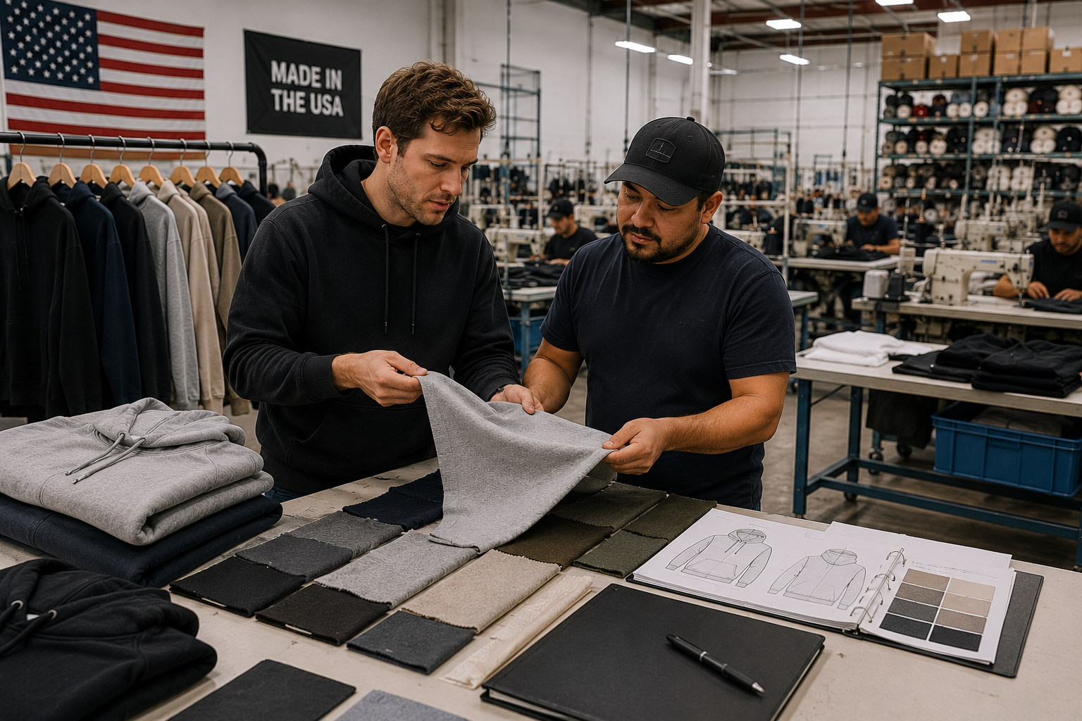 custom hoodie manufacturer USA brand owner