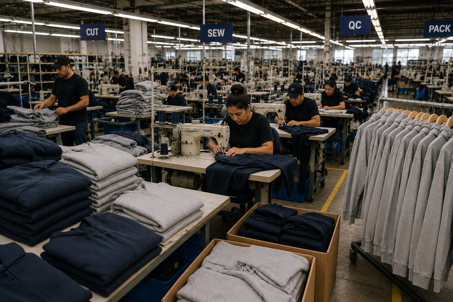 why clothing manufacturers set MOQ