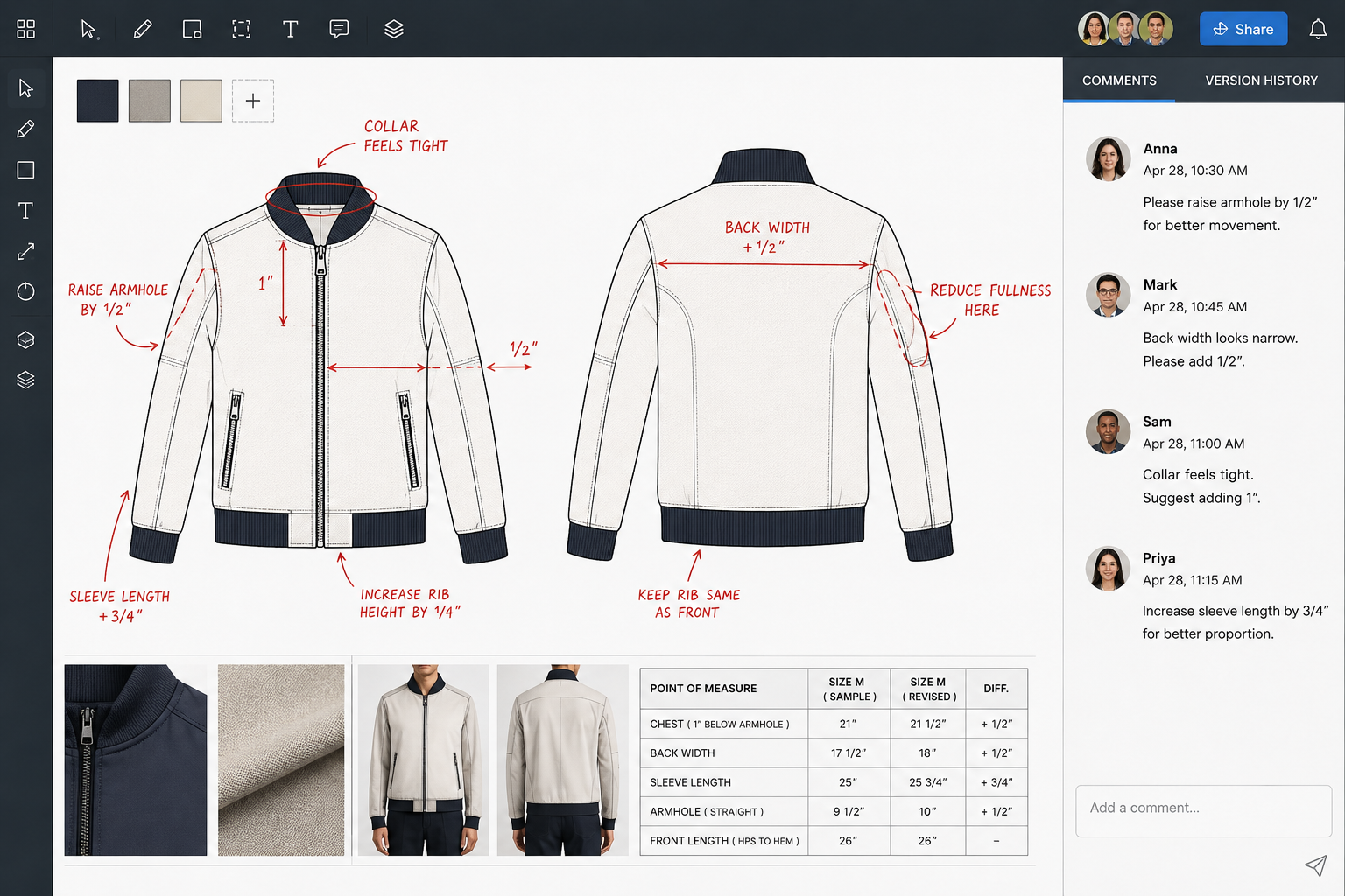 using apparel design software
