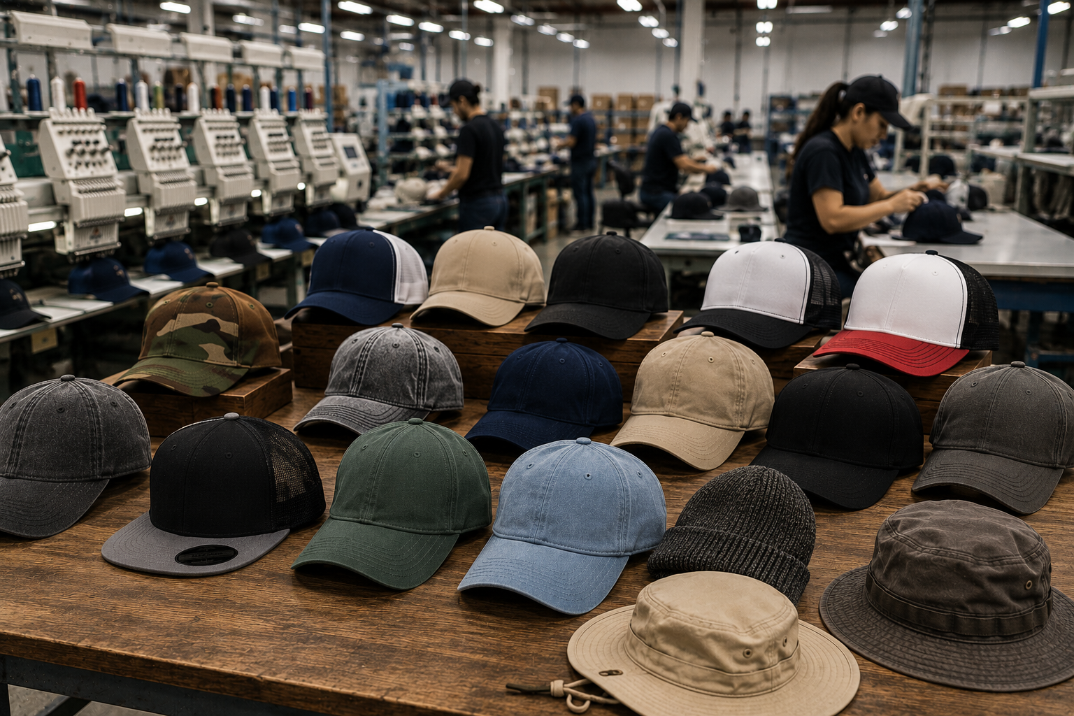 custom hats manufacturer USA
