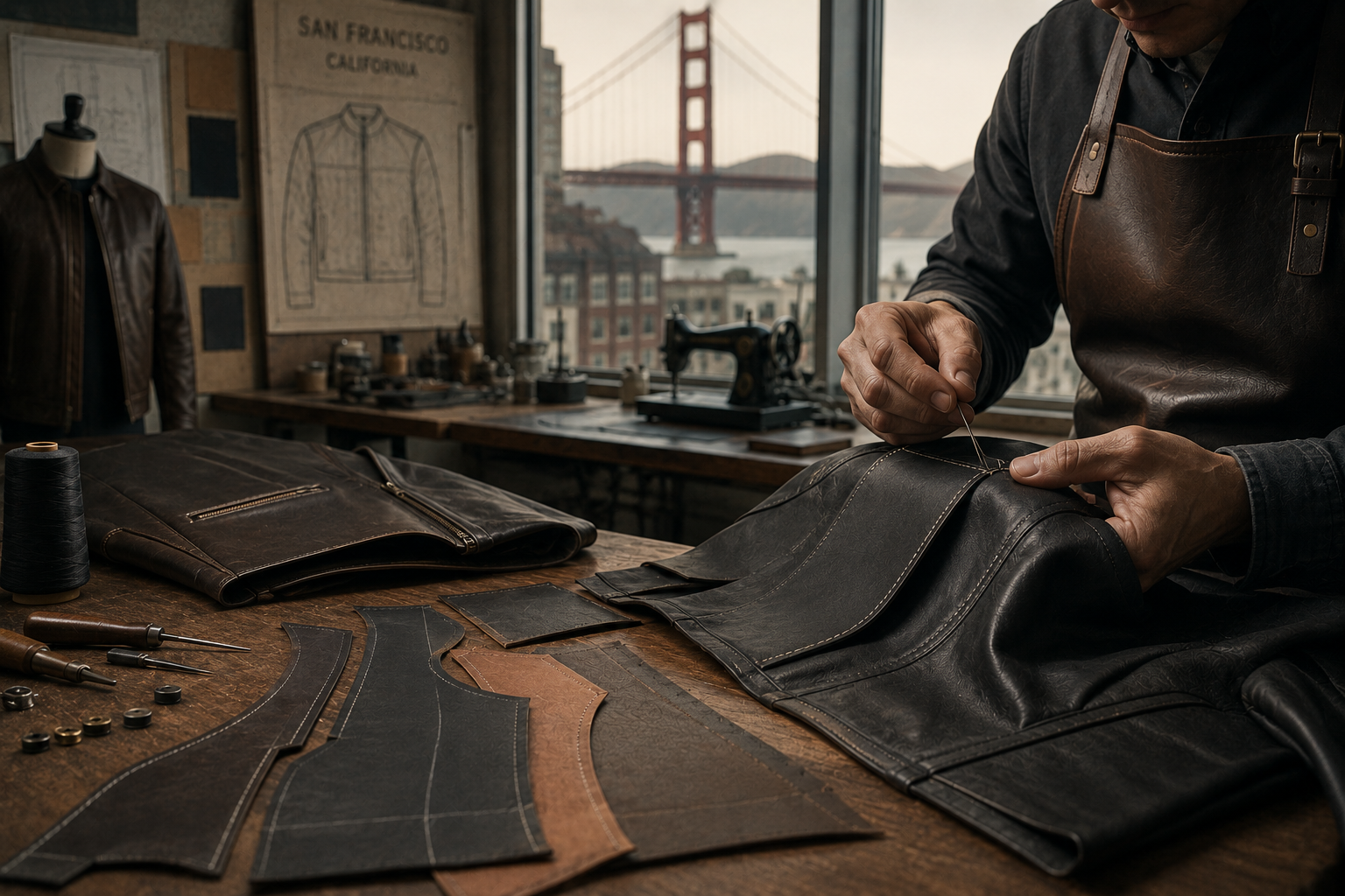 leather jacket manufacturer