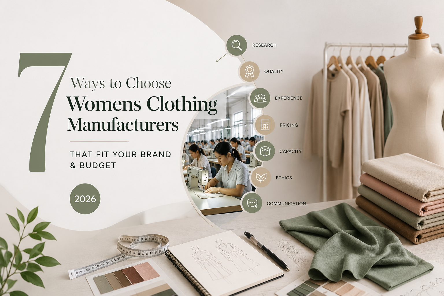 how to choose womens clothing manufacturers