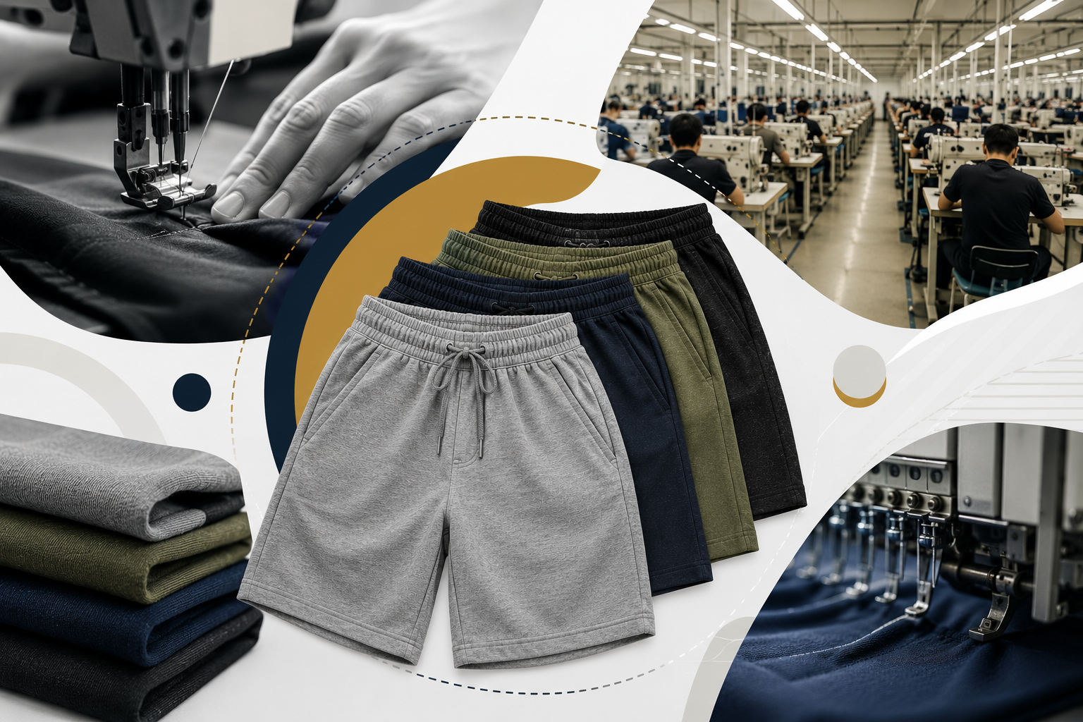 shorts manufacturers usa