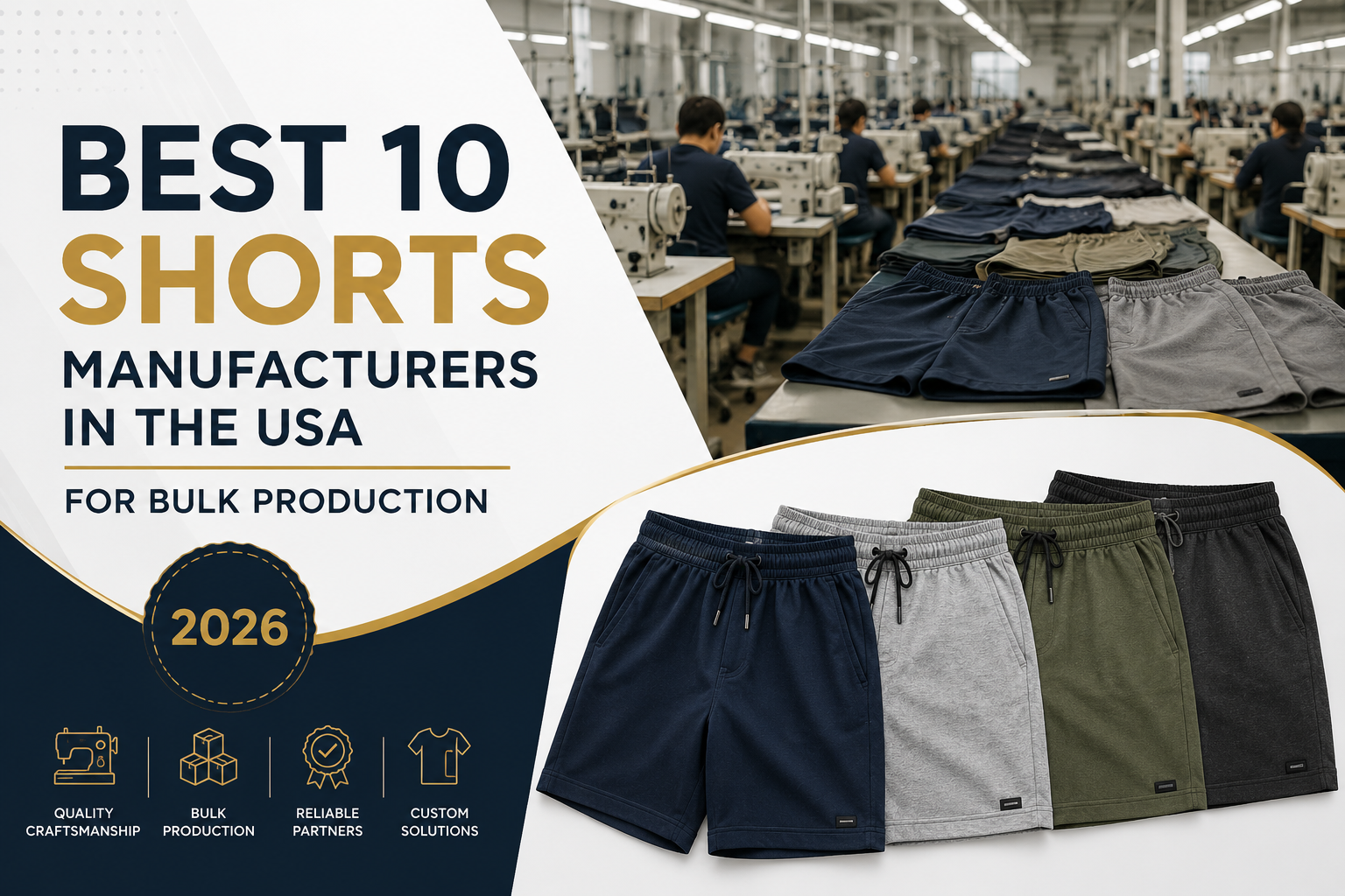 shorts manufacturers