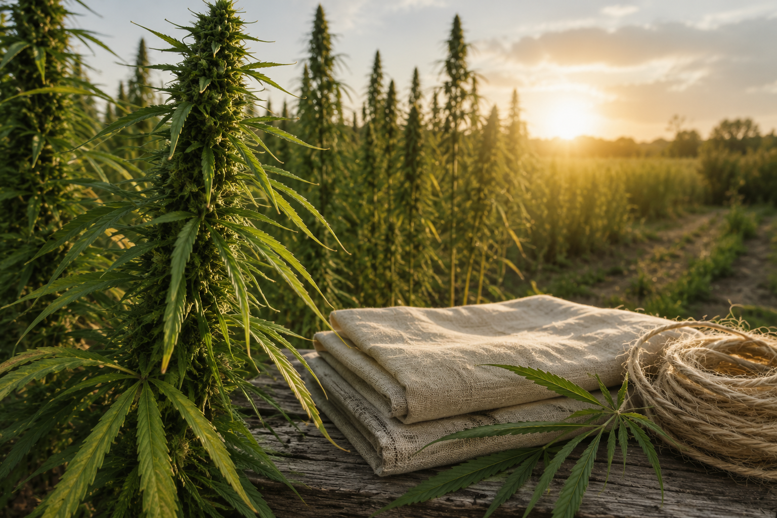 hemp fabric sourcing and cultivation
