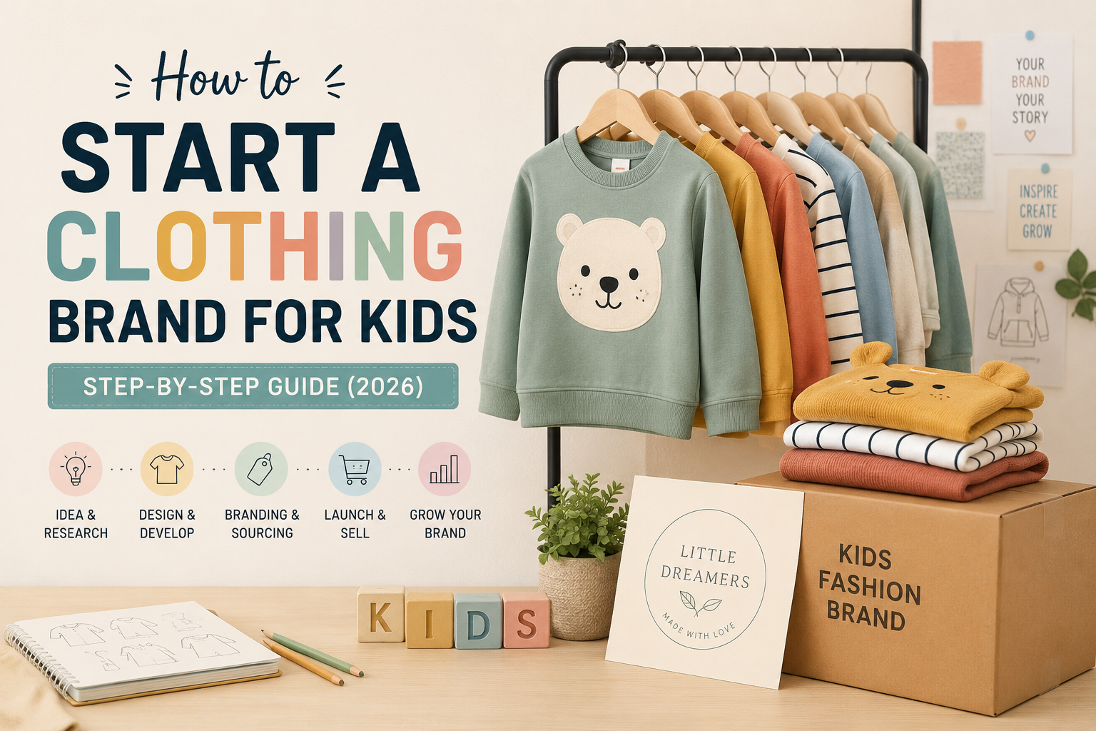 how to start a clothing brand