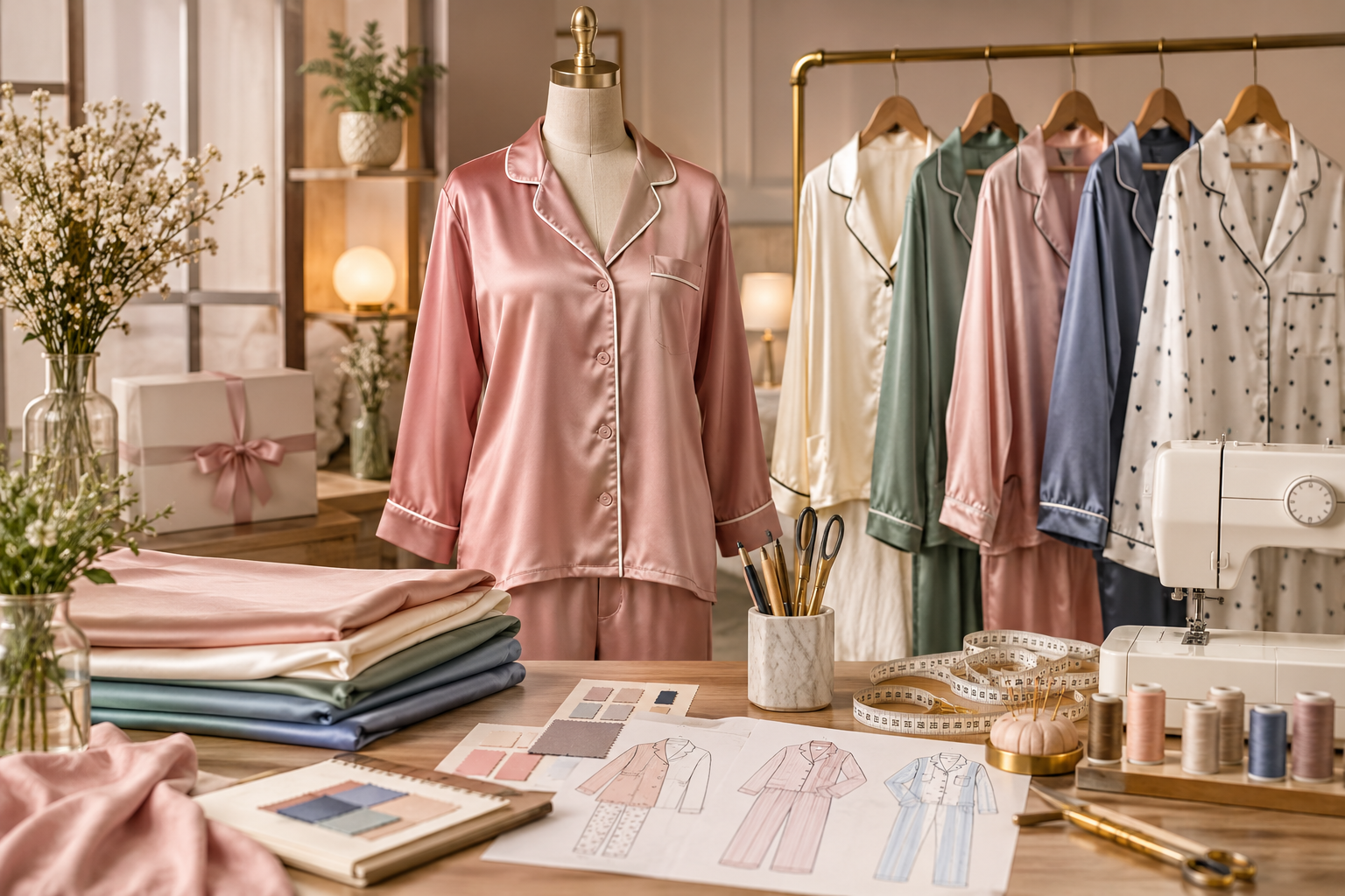 steps to start a sleepwear clothing brand