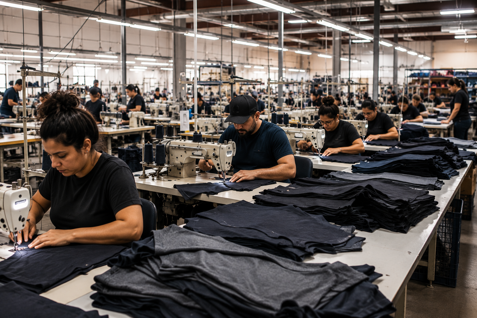 cut and sew apparel manufacturers Texas