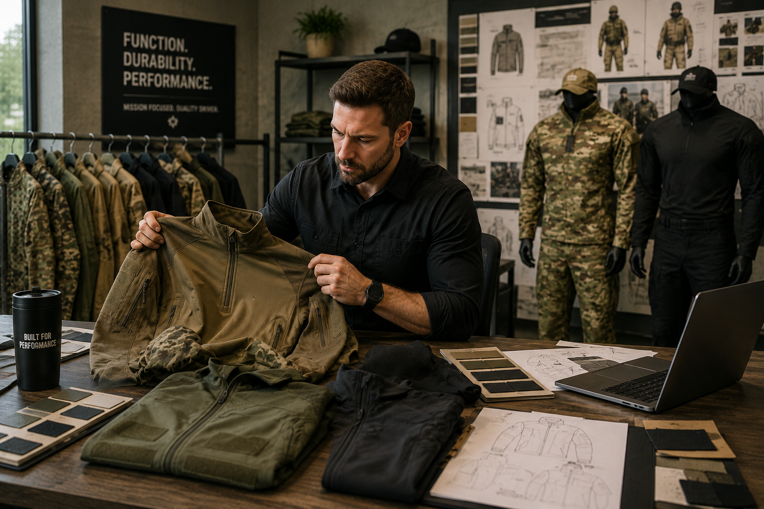 find military uniform manufacturers on Maker's Row