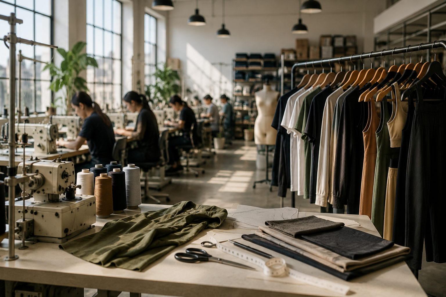 find clothing manufacturers in california