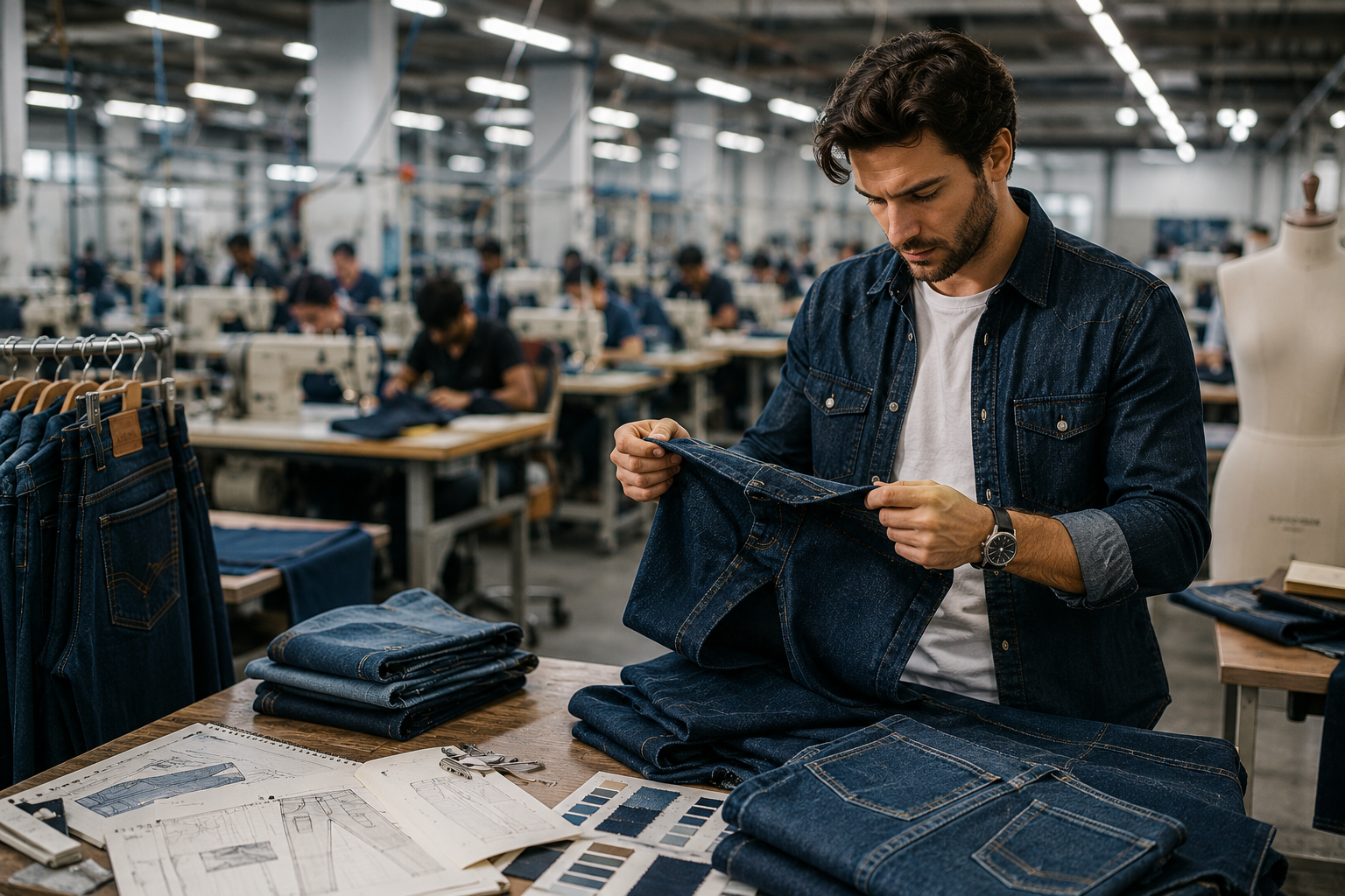how to find a denim brand manufacturer