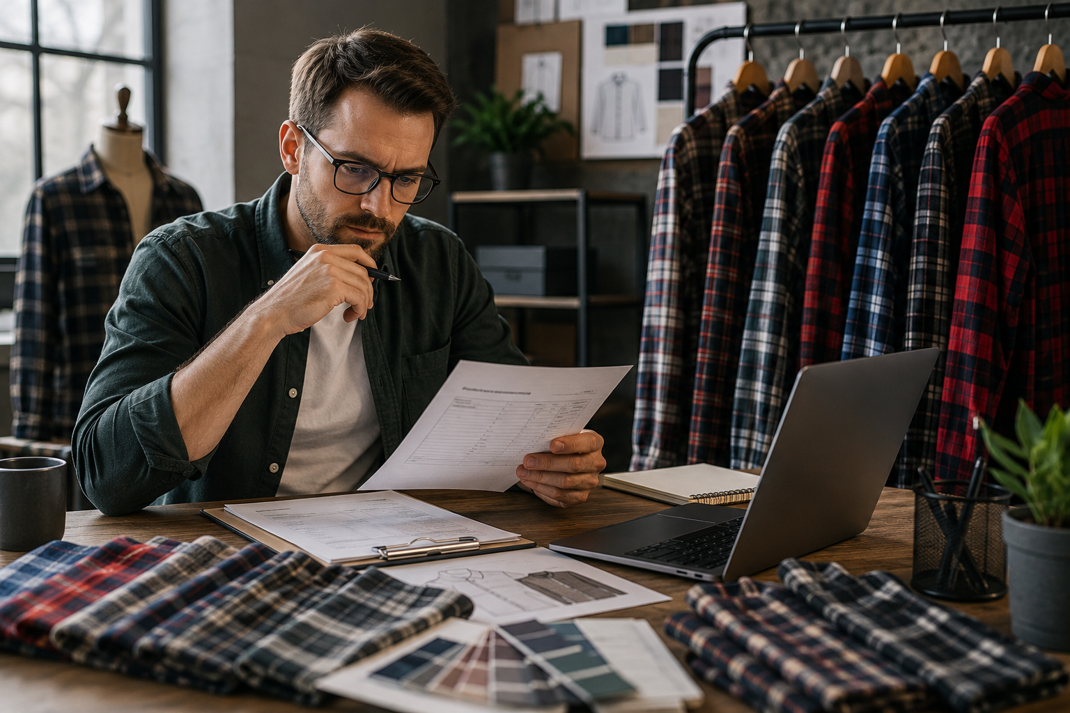 flannel shirt manufacturer factory
