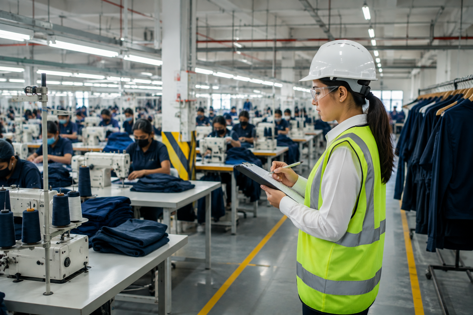 ISO 45001 occupational safety in clothing manufacturing