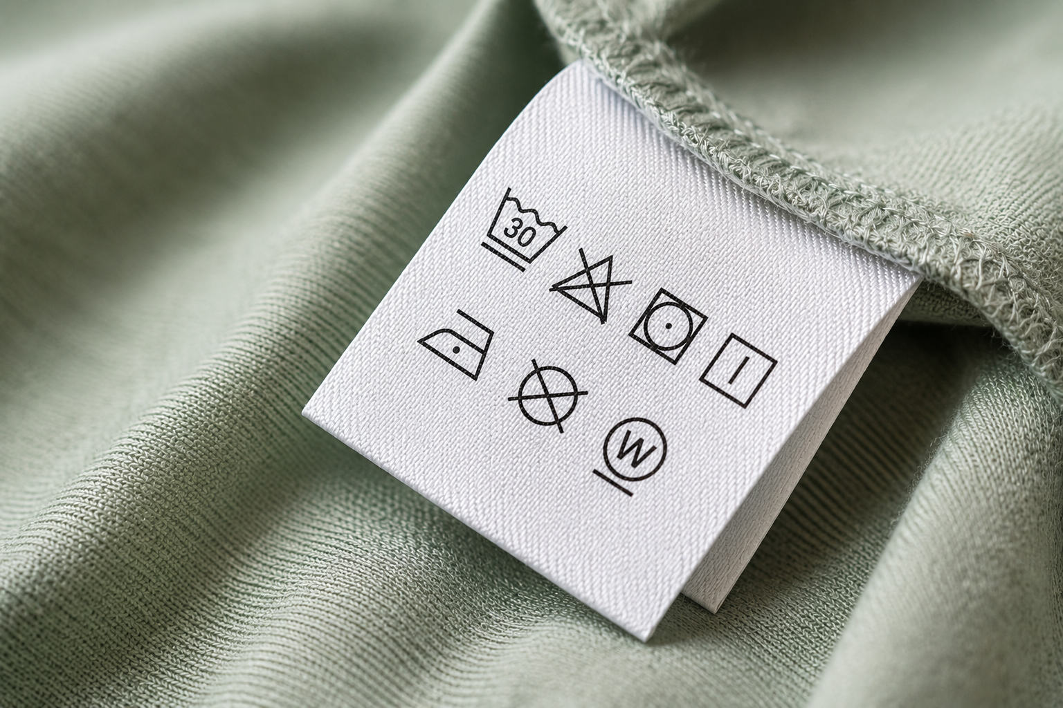 ISO 3758 care labelling standard for clothing brands