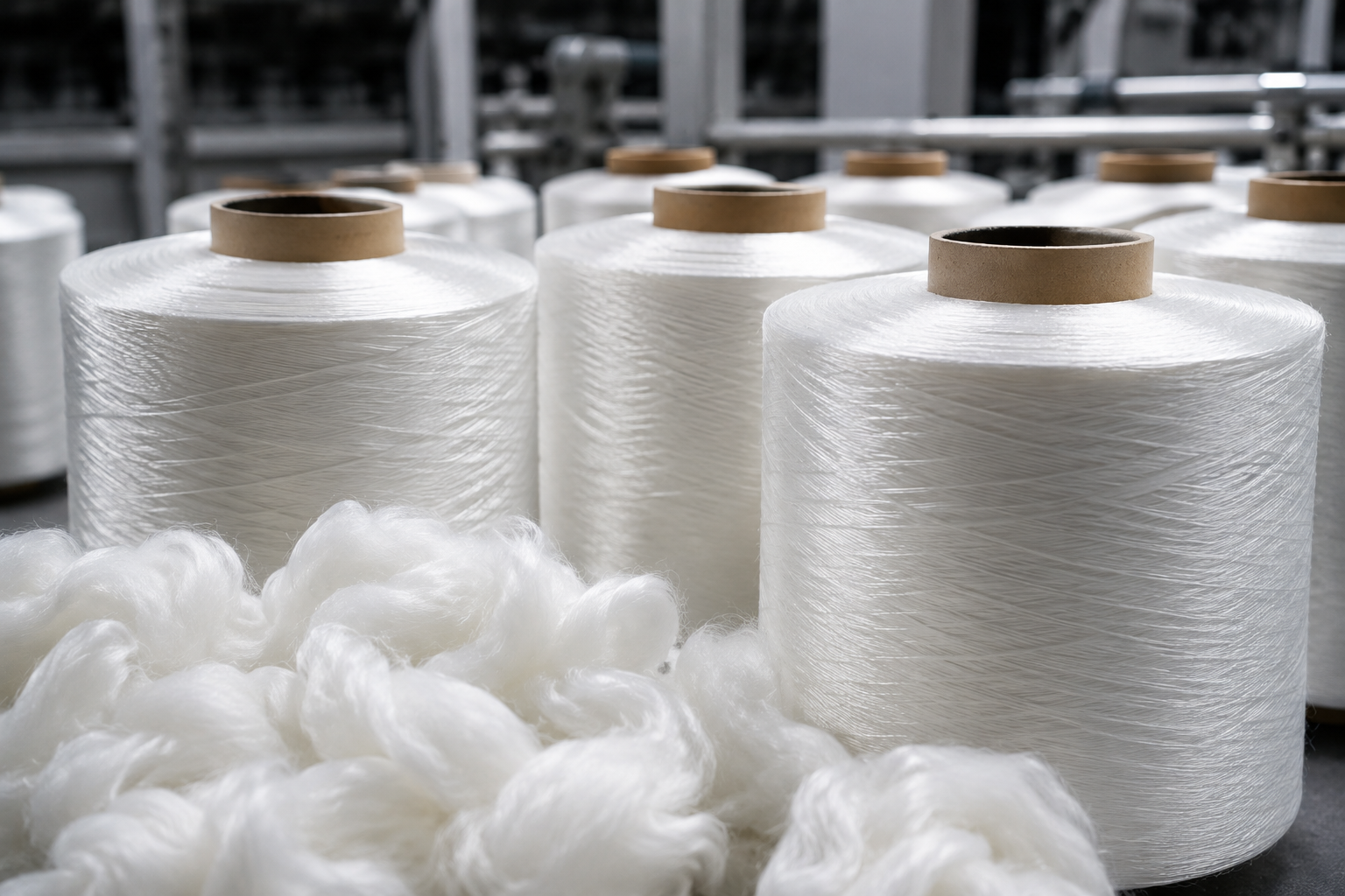 fleece fabric raw material polyester fiber