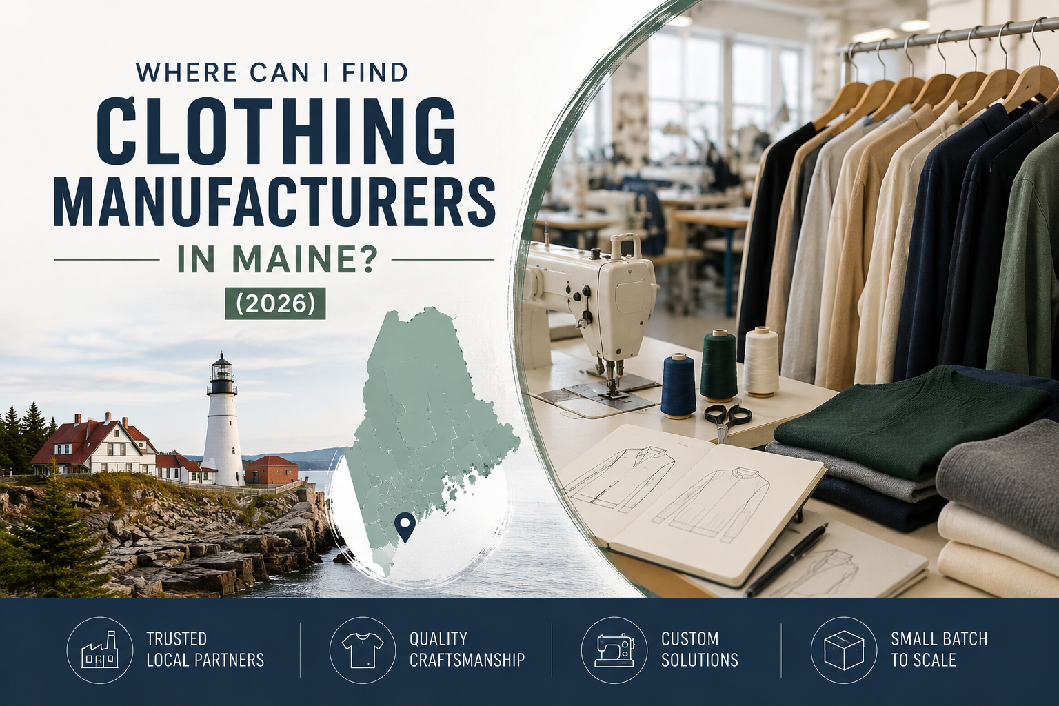 Find Clothing Manufacturers in Maine