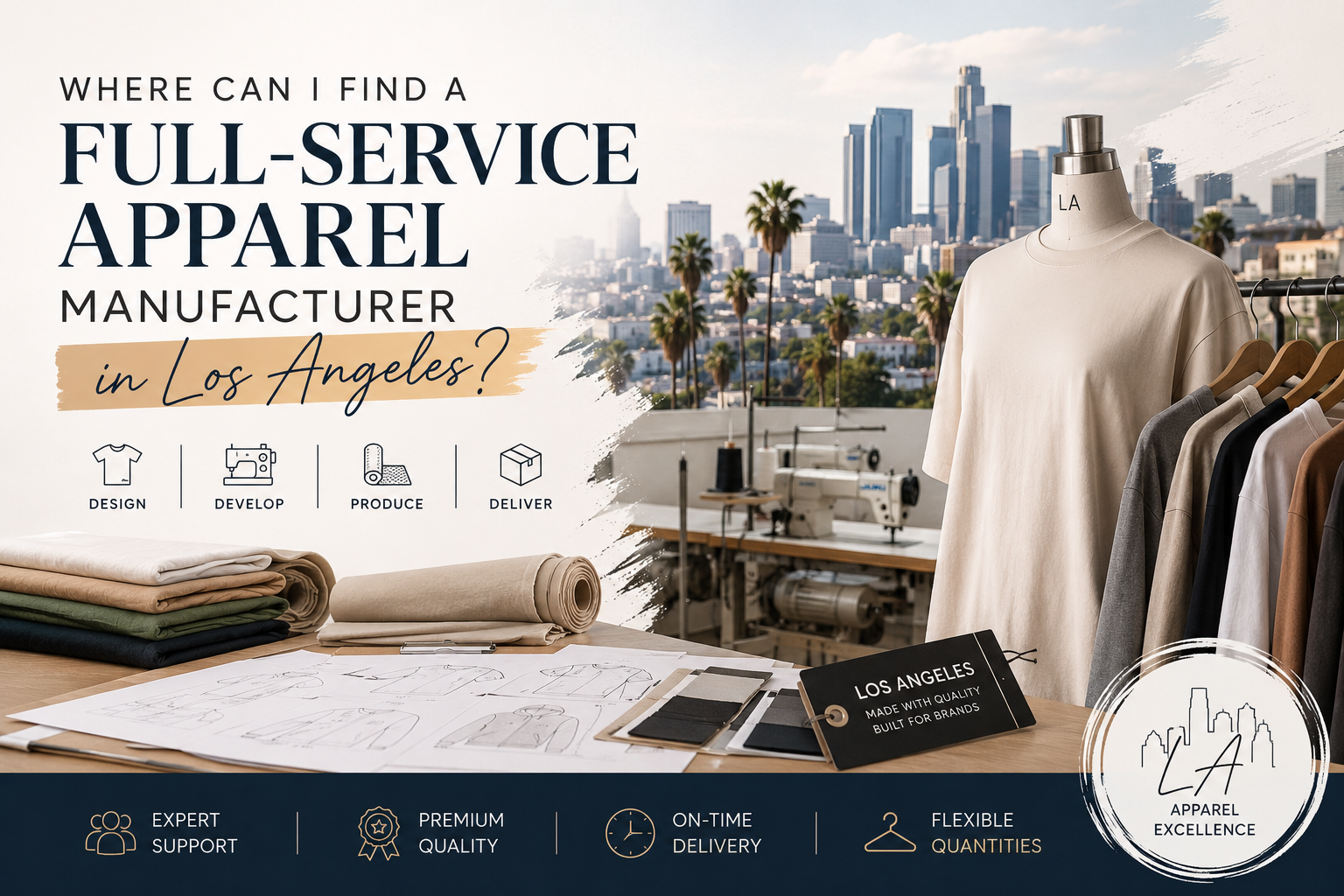 full-service apparel manufacturer in Los Angeles