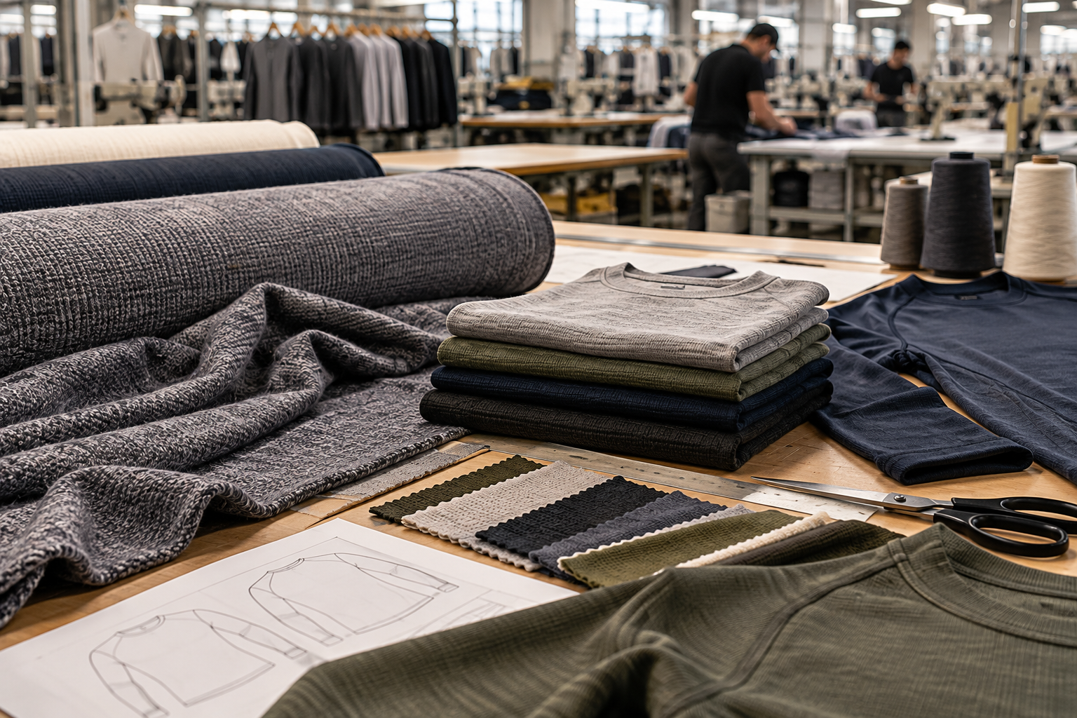 how to find a merino wool clothing manufacturer in the USA