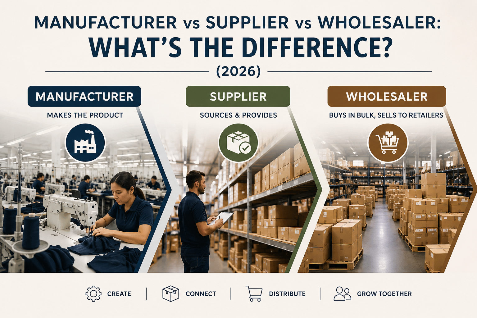 manufacturer vs supplier