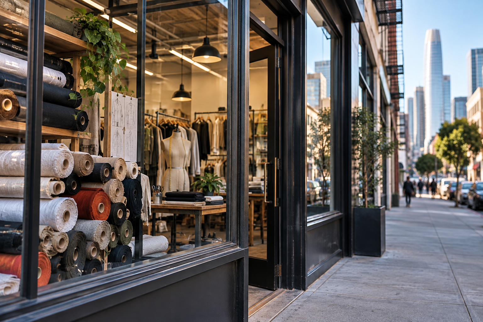 San Francisco garment manufacturer district