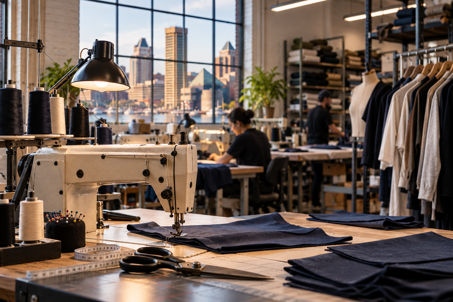 clothing manufacturers in Baltimore garment factory