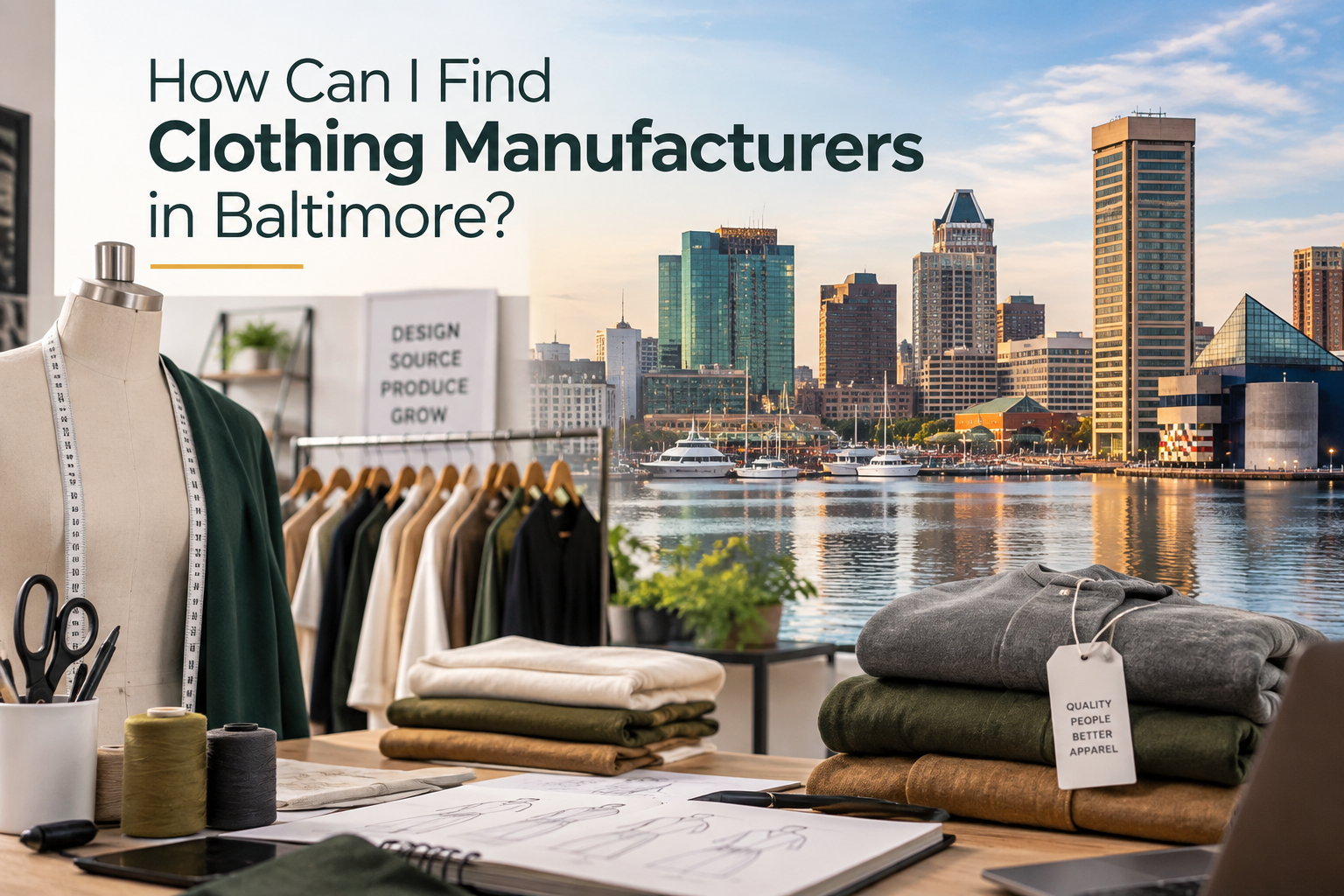clothing manufacturers in baltimore
