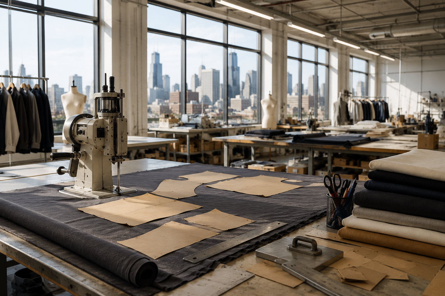 find clothing manufacturers in Chicago