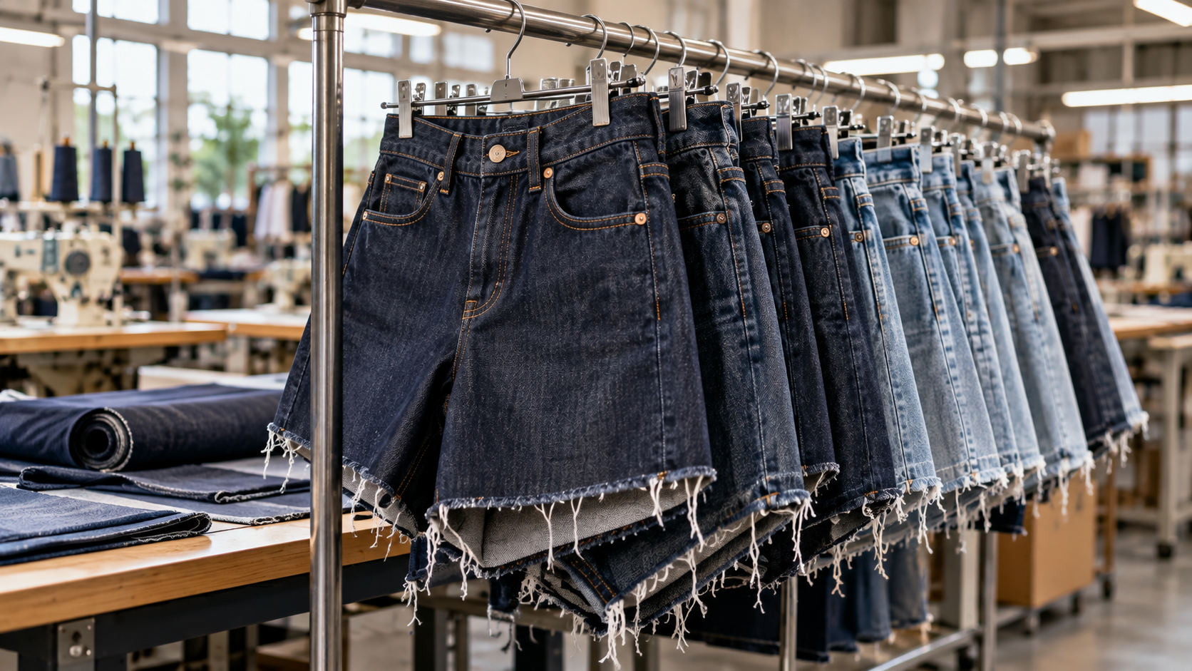jorts manufacturer denim shorts production