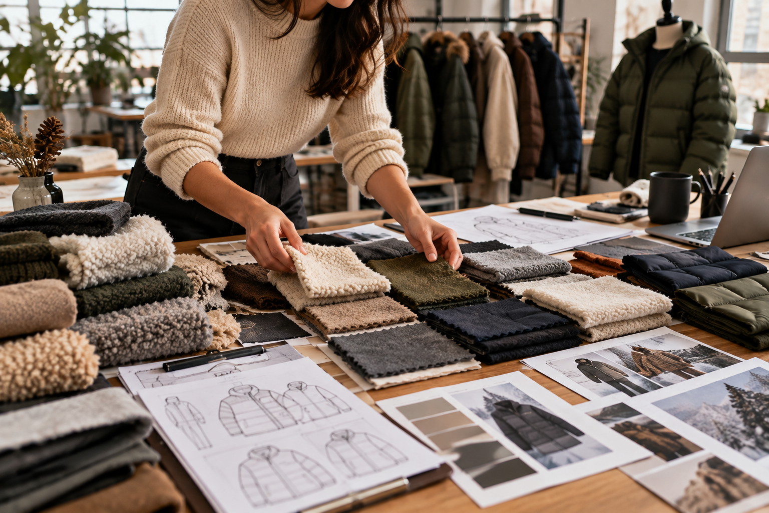 how to find a winter clothing manufacturer USA