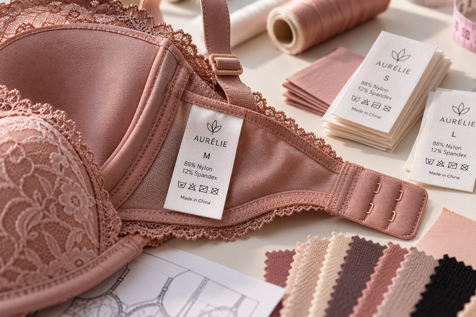 lingerie brand label requirements