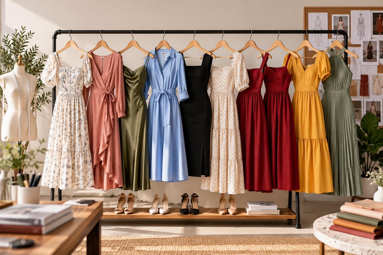 types of dresses for clothing brand owners