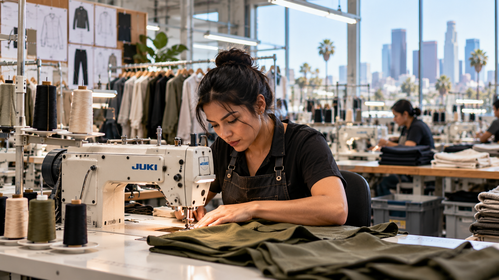 Los Angeles clothing manufacturers for startups