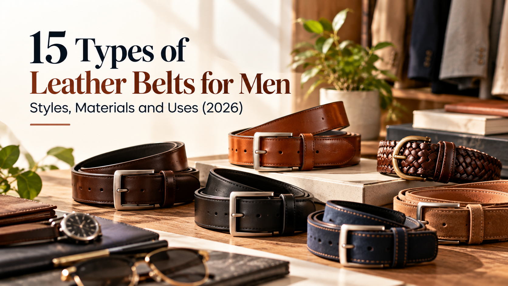 leather belts for men