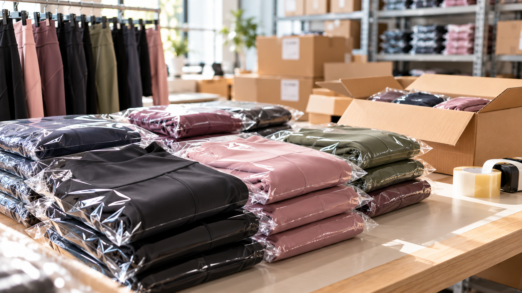 leggings manufacturer private label production USA