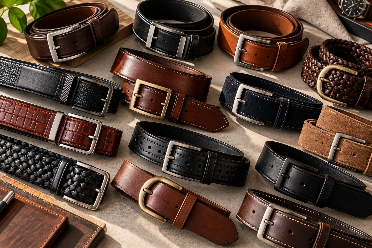  types of leather belts for men for clothing brand owners